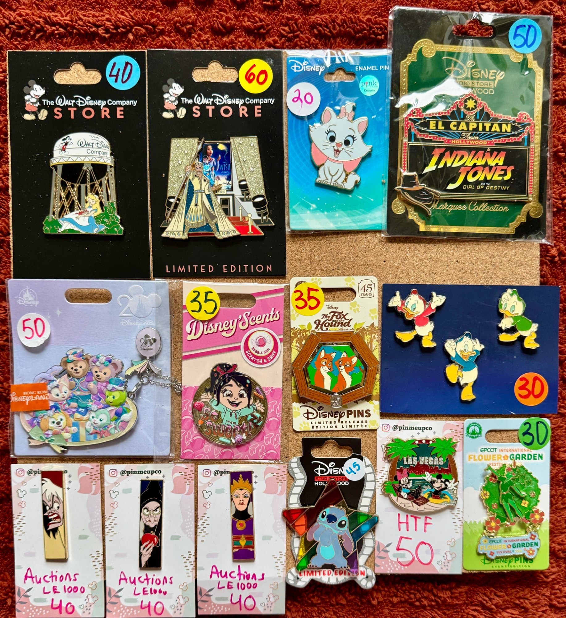 Priced per pin