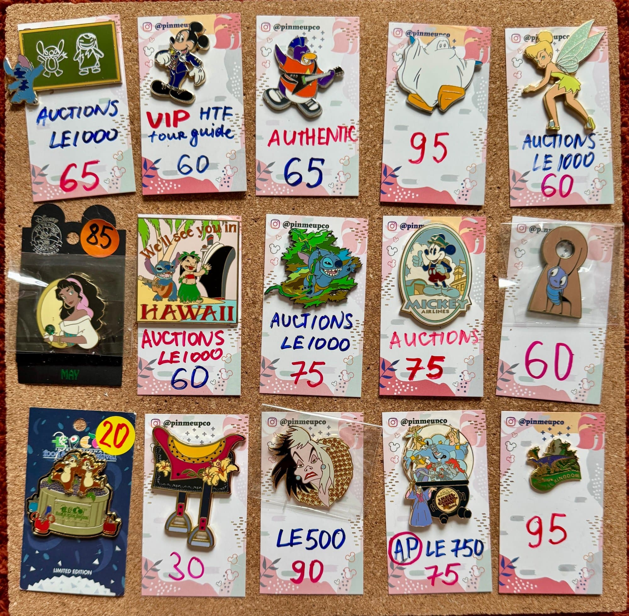 Priced per pin