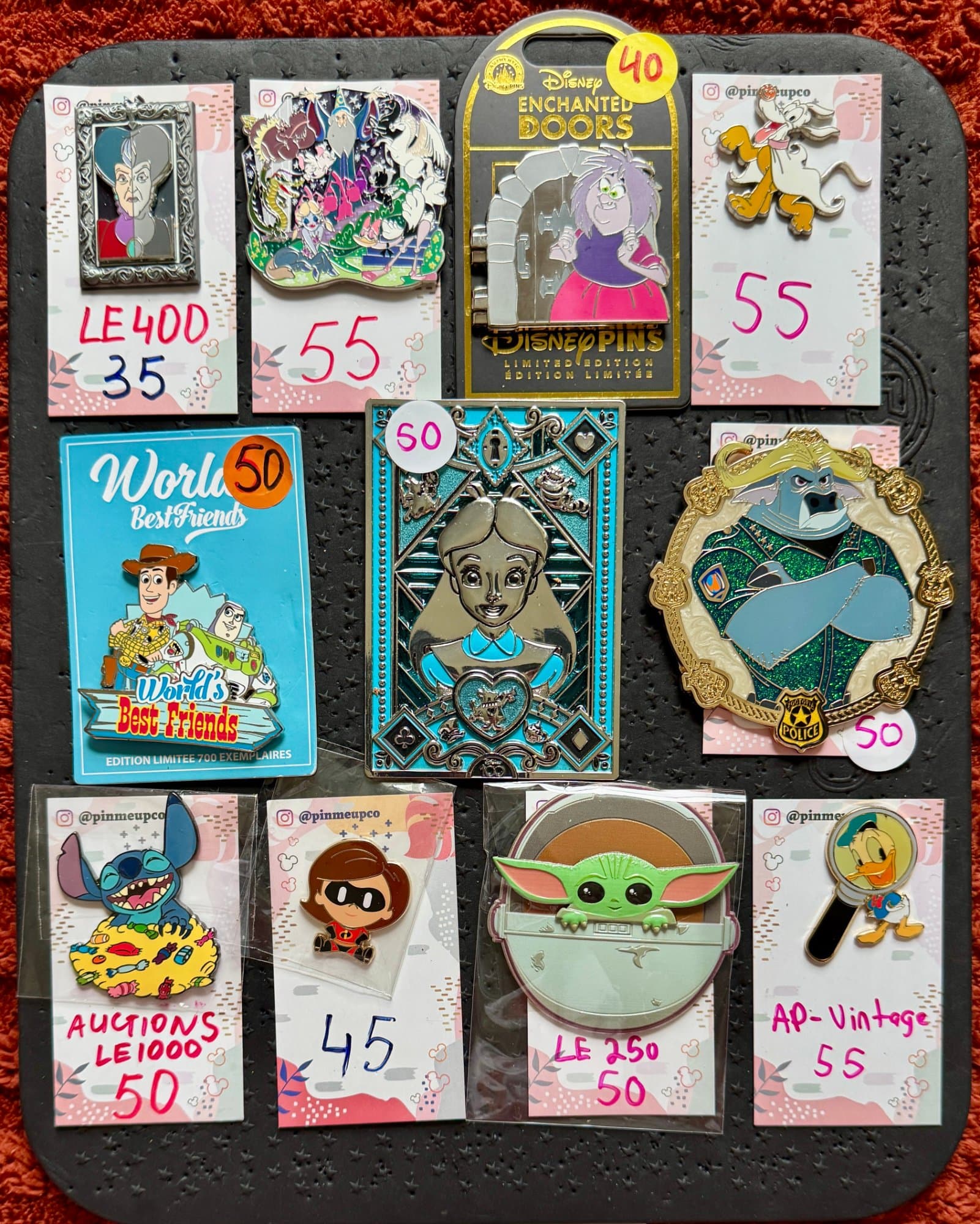 Priced per pin