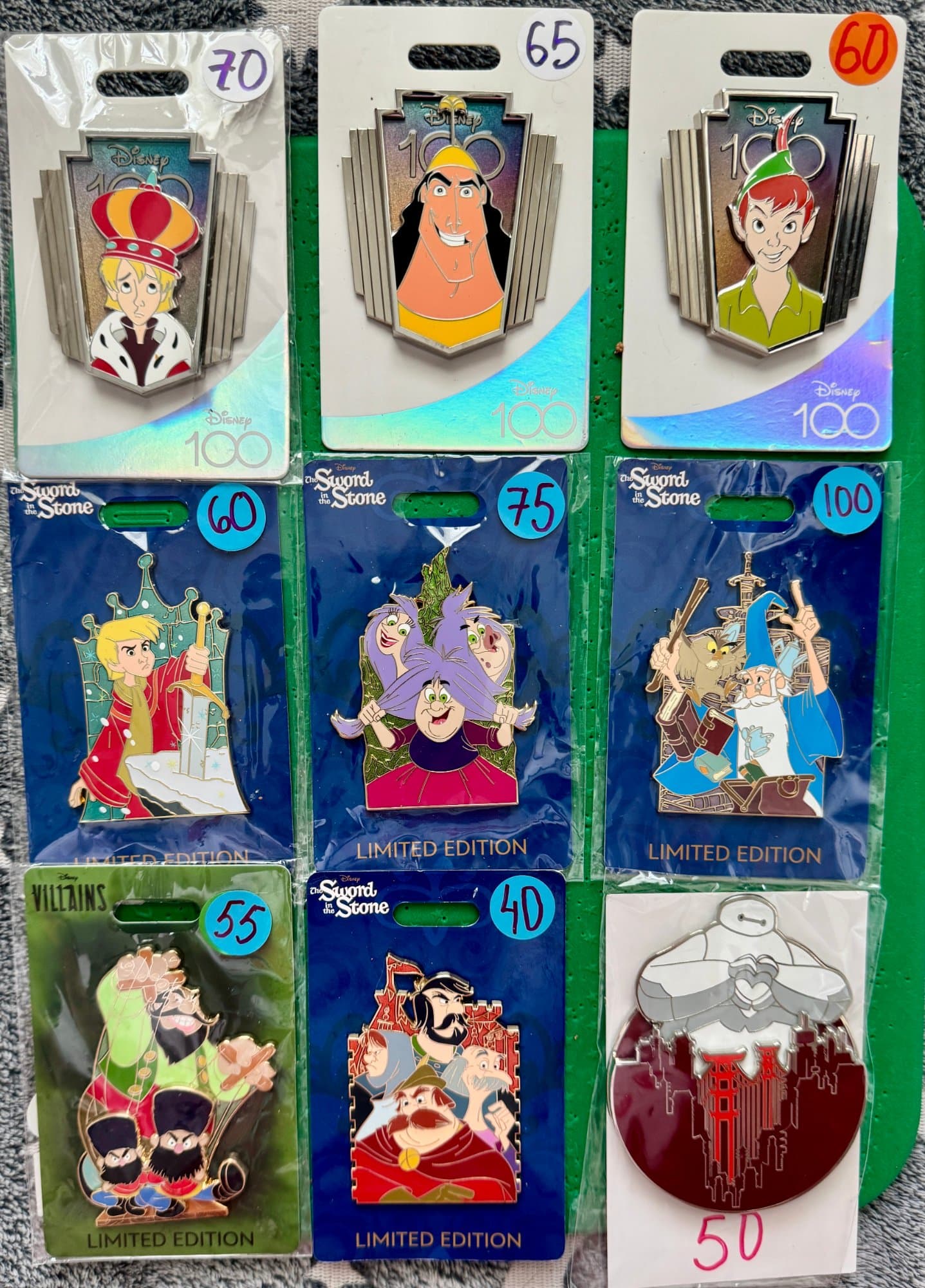Priced per pin