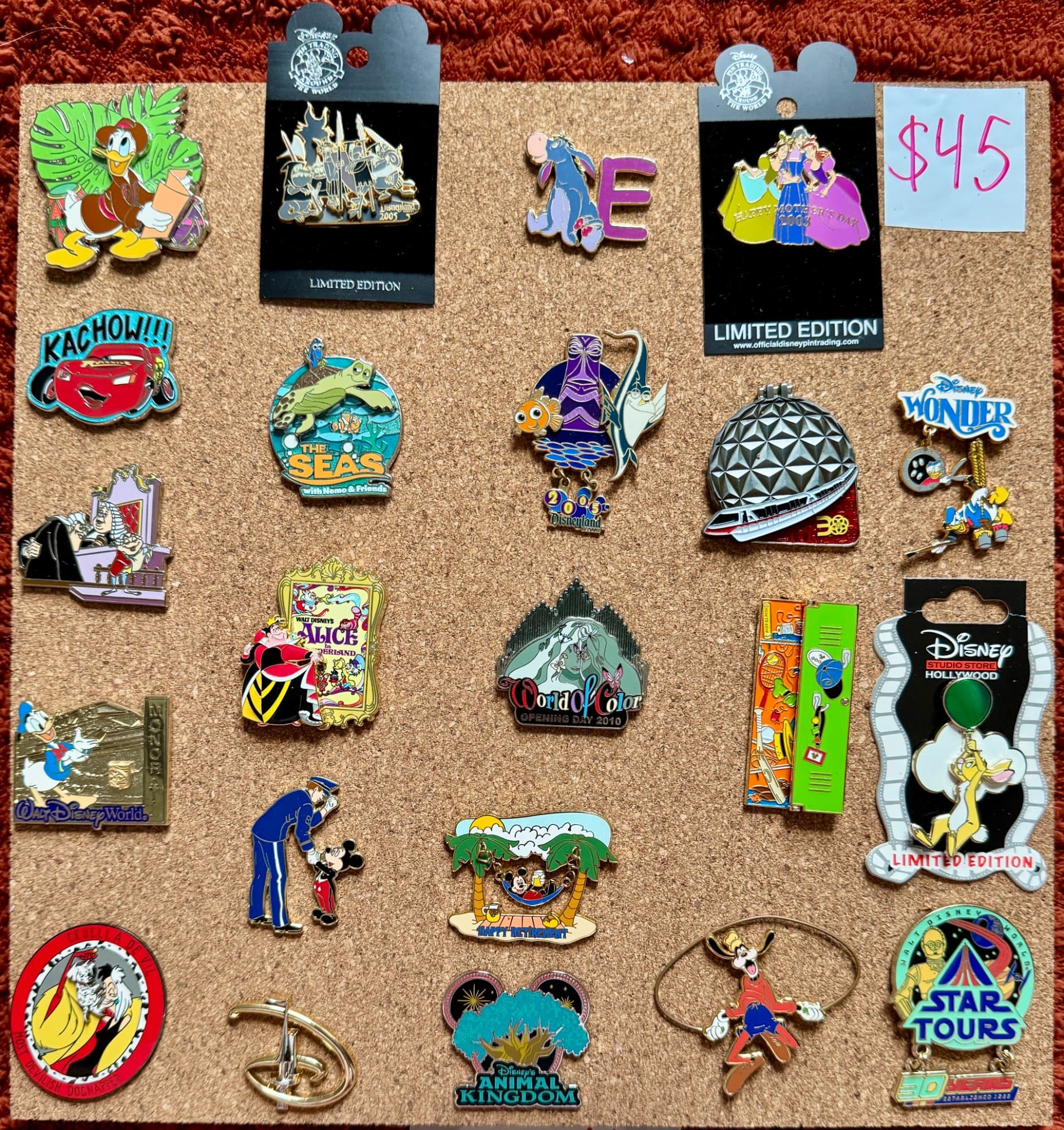 $45 each