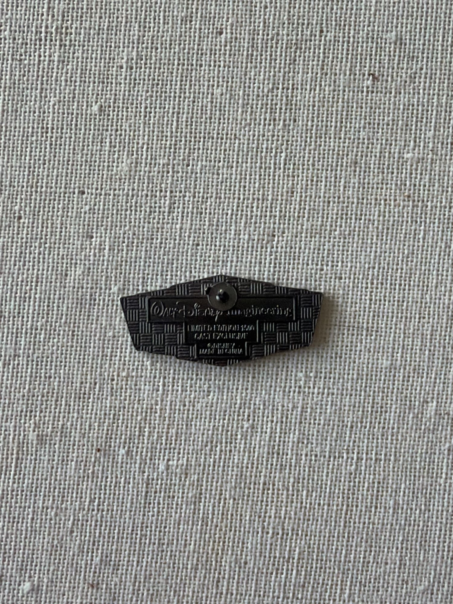 VTG WDI Space Mountain Pin, the back