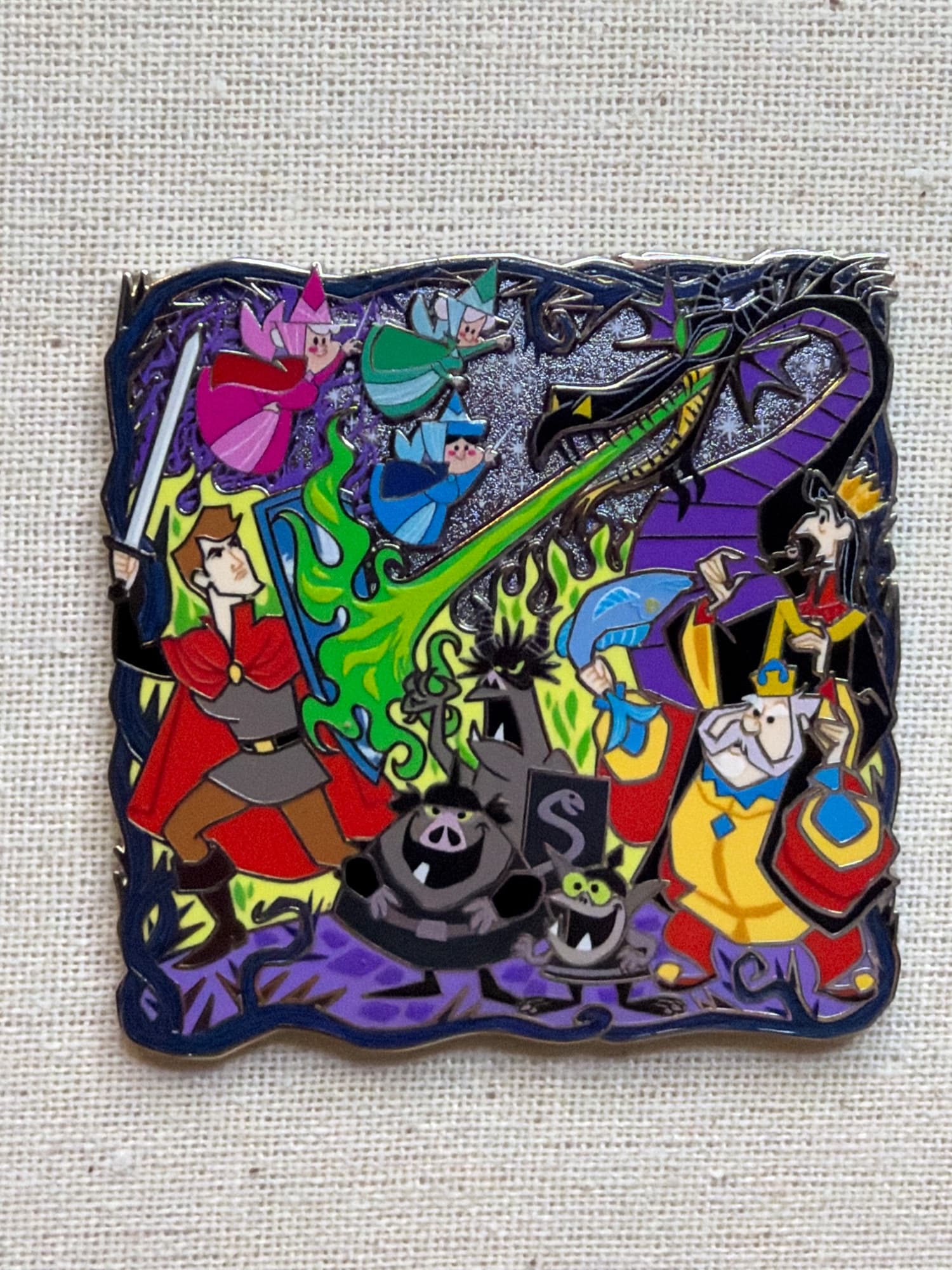Sleeping Beauty Supporting Cast Pin