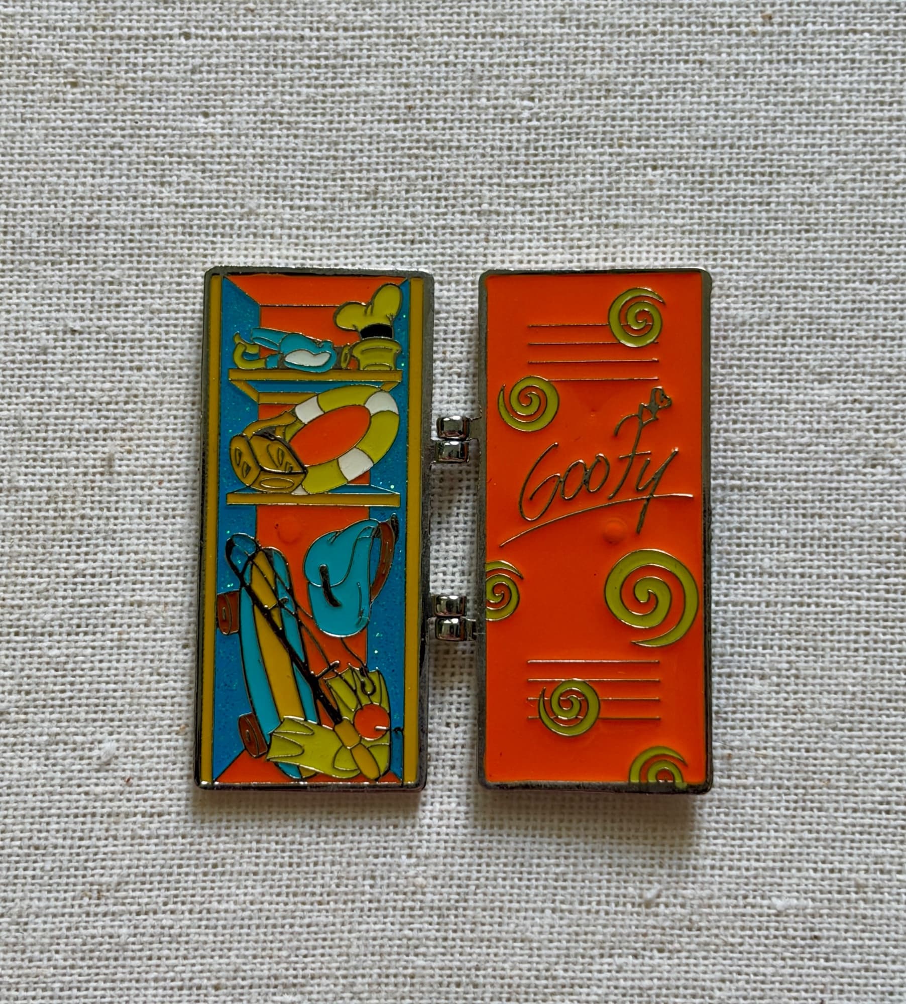 Locker Marquee Collection - Goofy, the front
