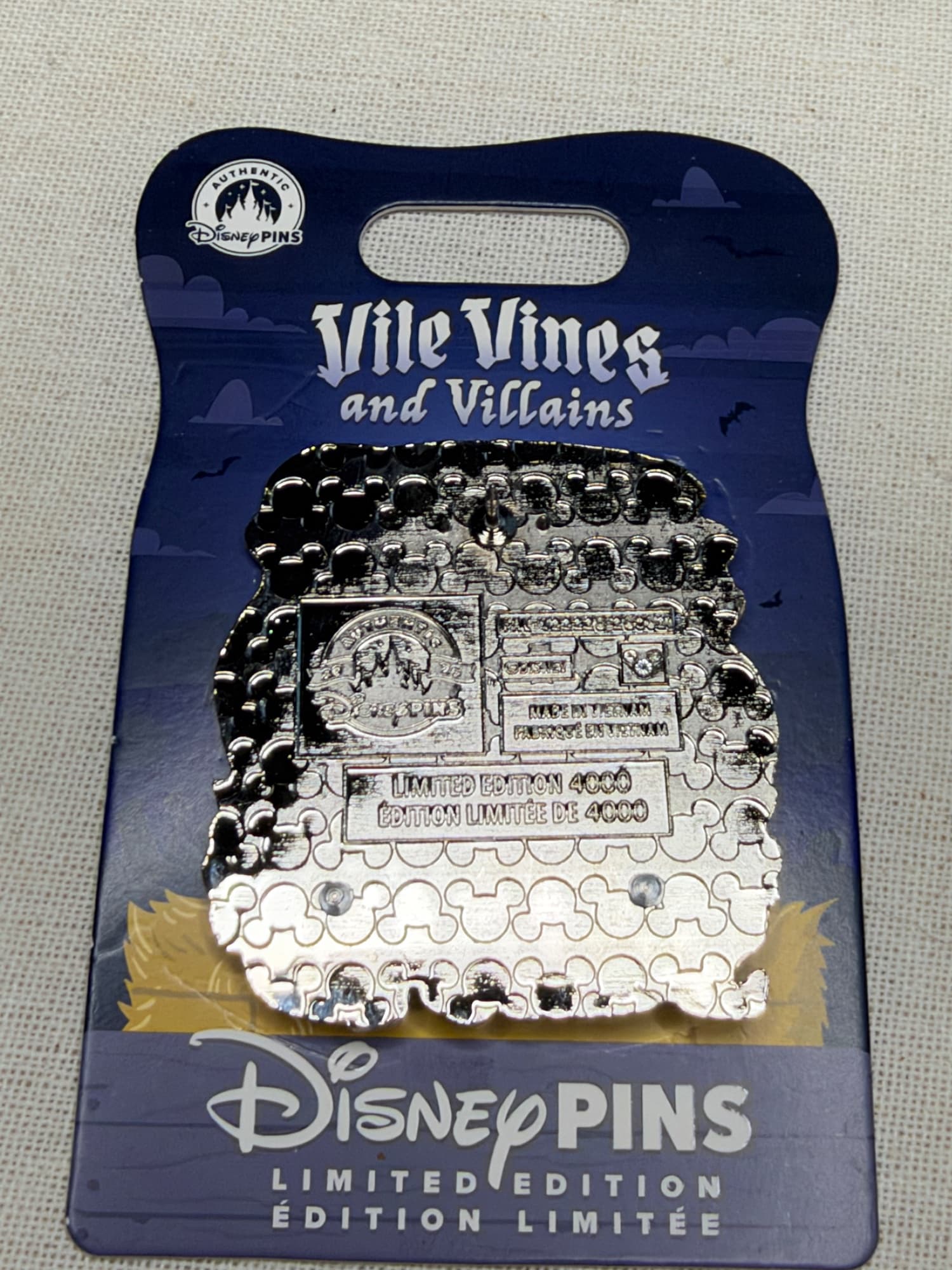 Vile Vines and Villains - Kronk/Yzma, the back