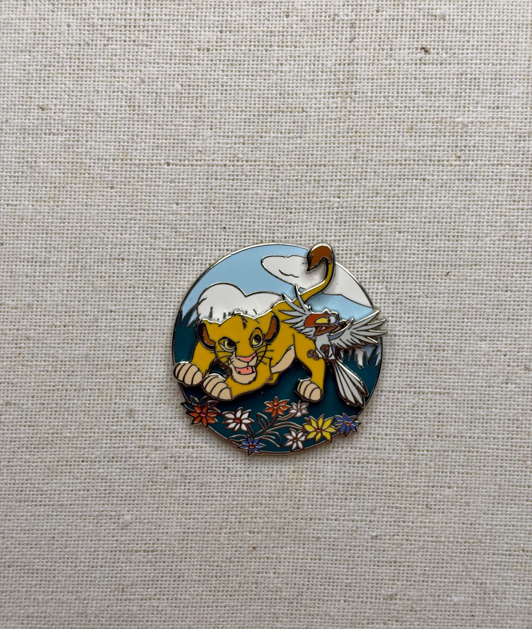 The Lion King Video Release Pin, the front