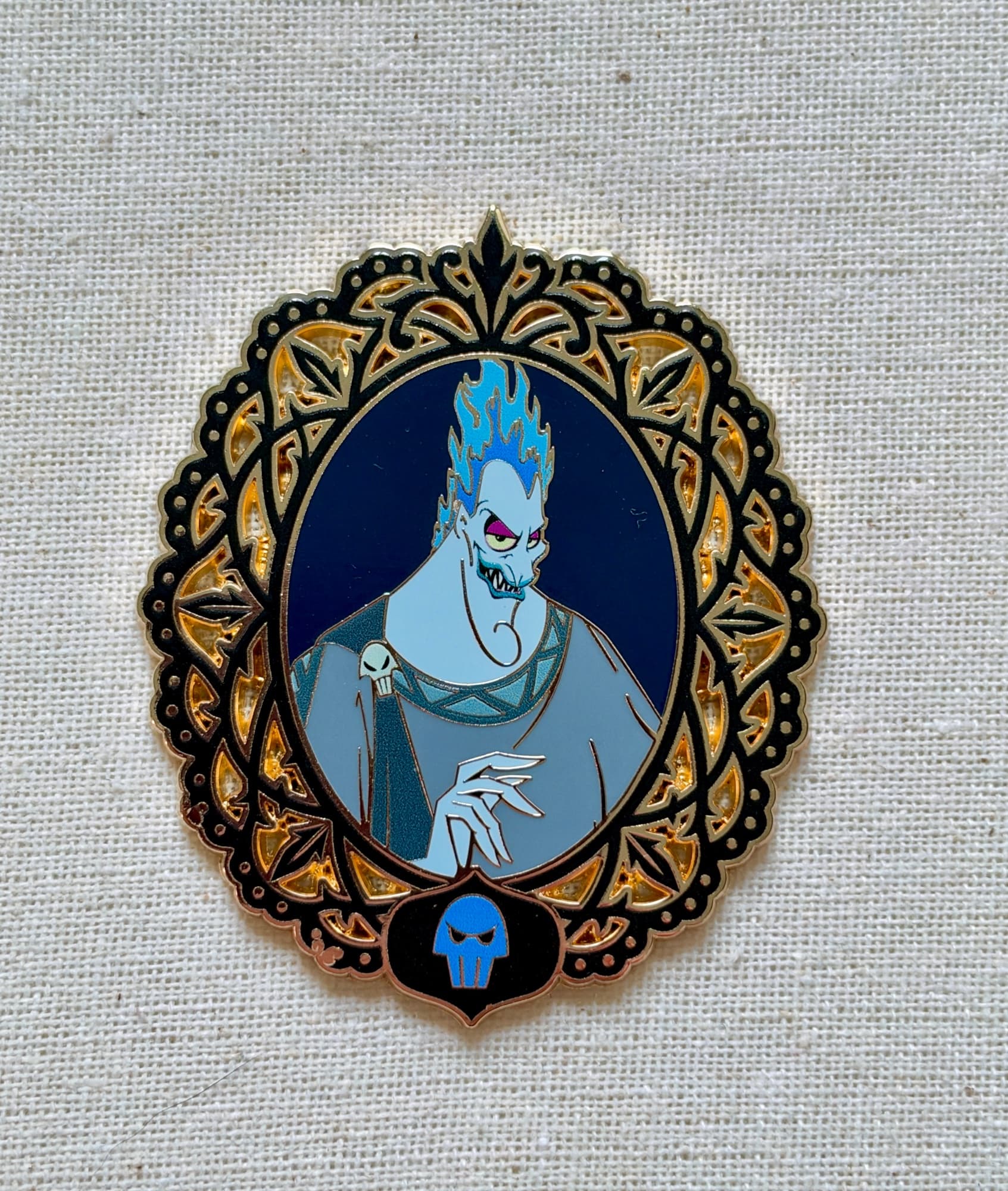 PALM Hades Laced with Evil Pin, the front