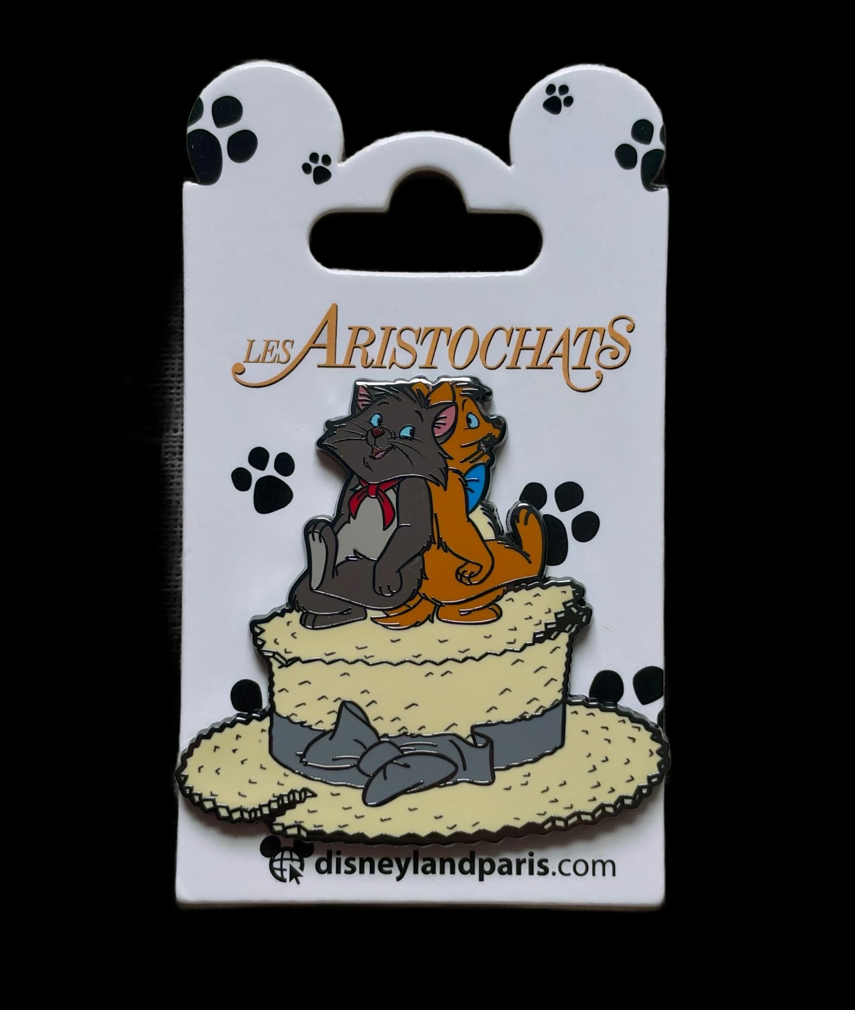DLP Aristocats Pin - Berlioz/Toulouse, the front
