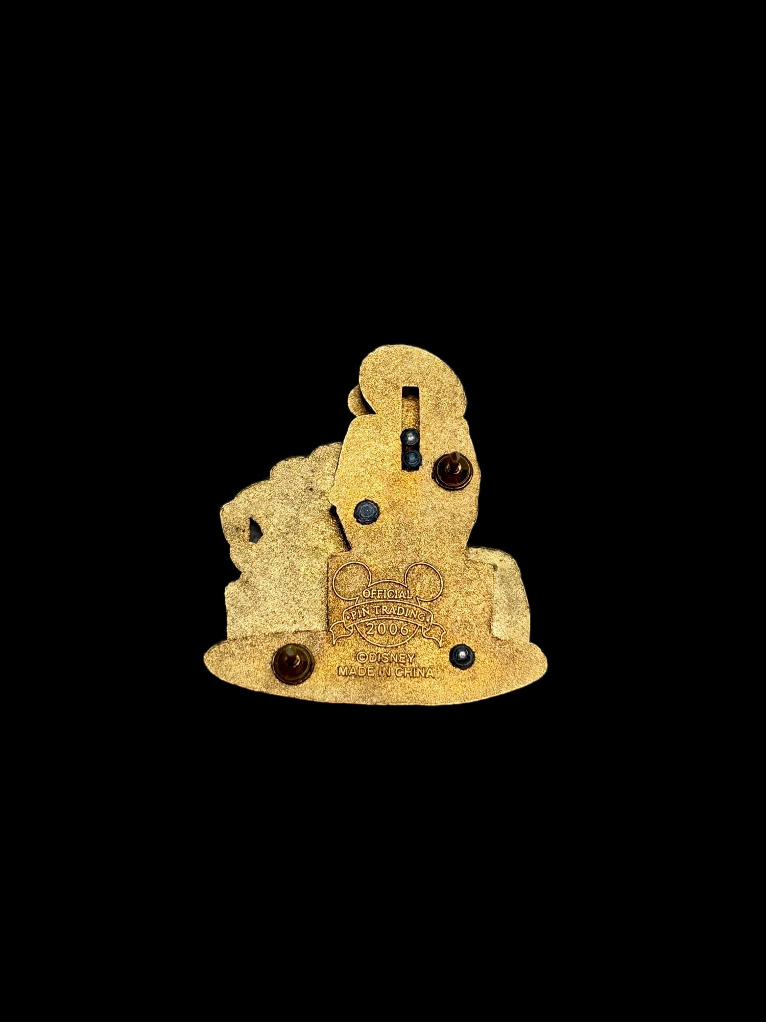 VTG Interactive Stitch/Minnie Pirate Pin, the back