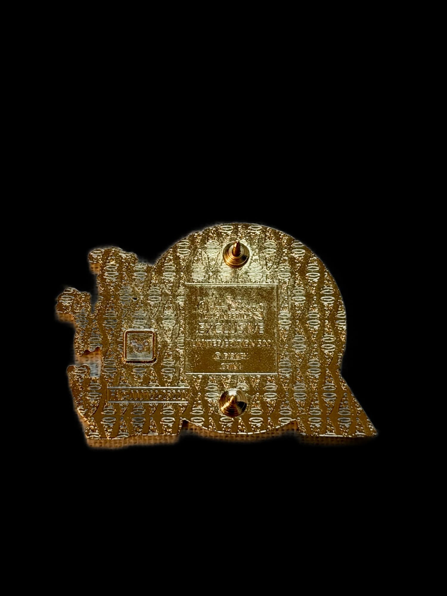 WDI Disney Destination Mystery Pack PIN - Figment/Spaceship Earth, the back