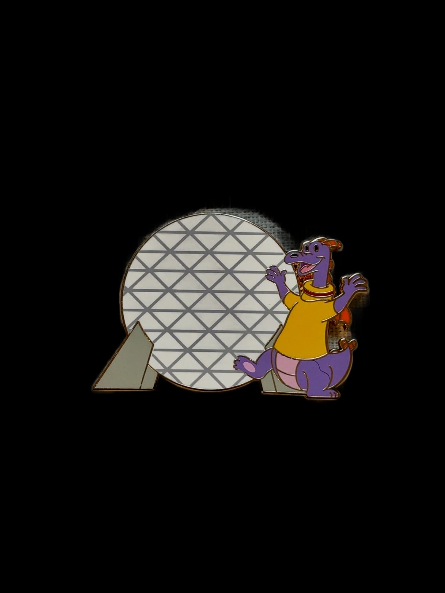 WDI Disney Destination Mystery Pack PIN - Figment/Spaceship Earth, the front