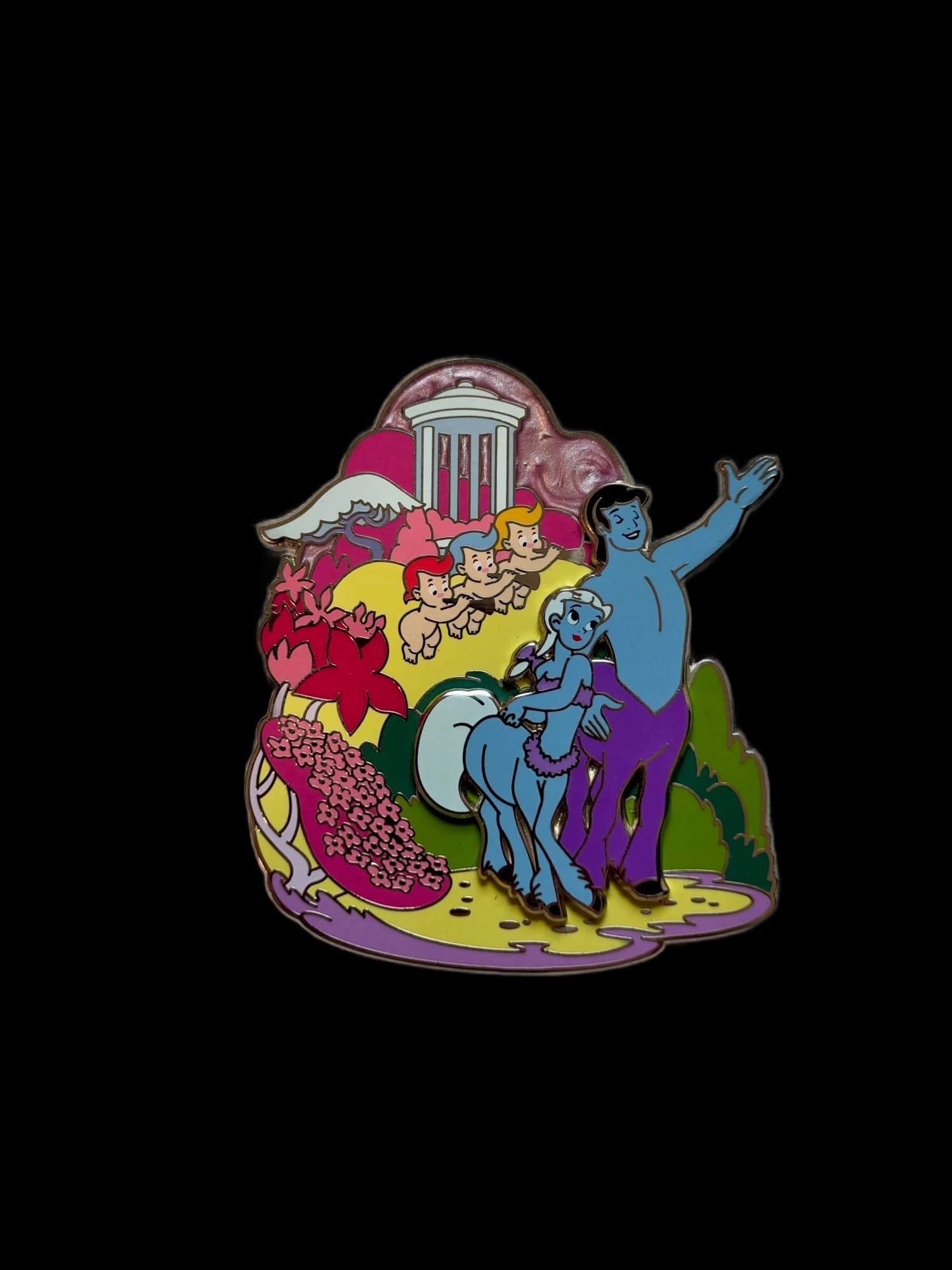 Fantasia 80th Anniversary Pin - Cherubs/Centaurs, the front
