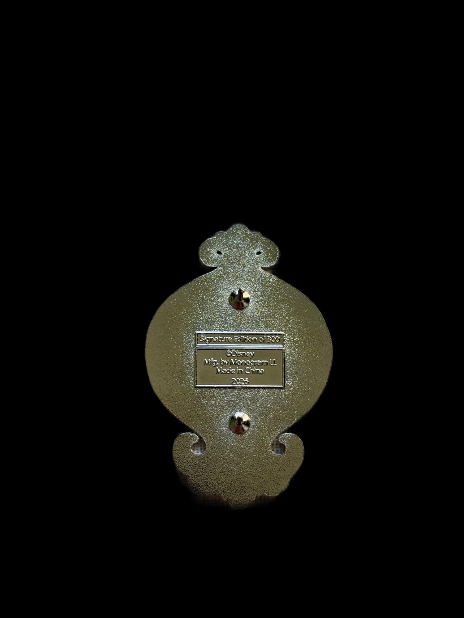 PALM Carriage and Locks Mystery Pin - Anastasia, the back