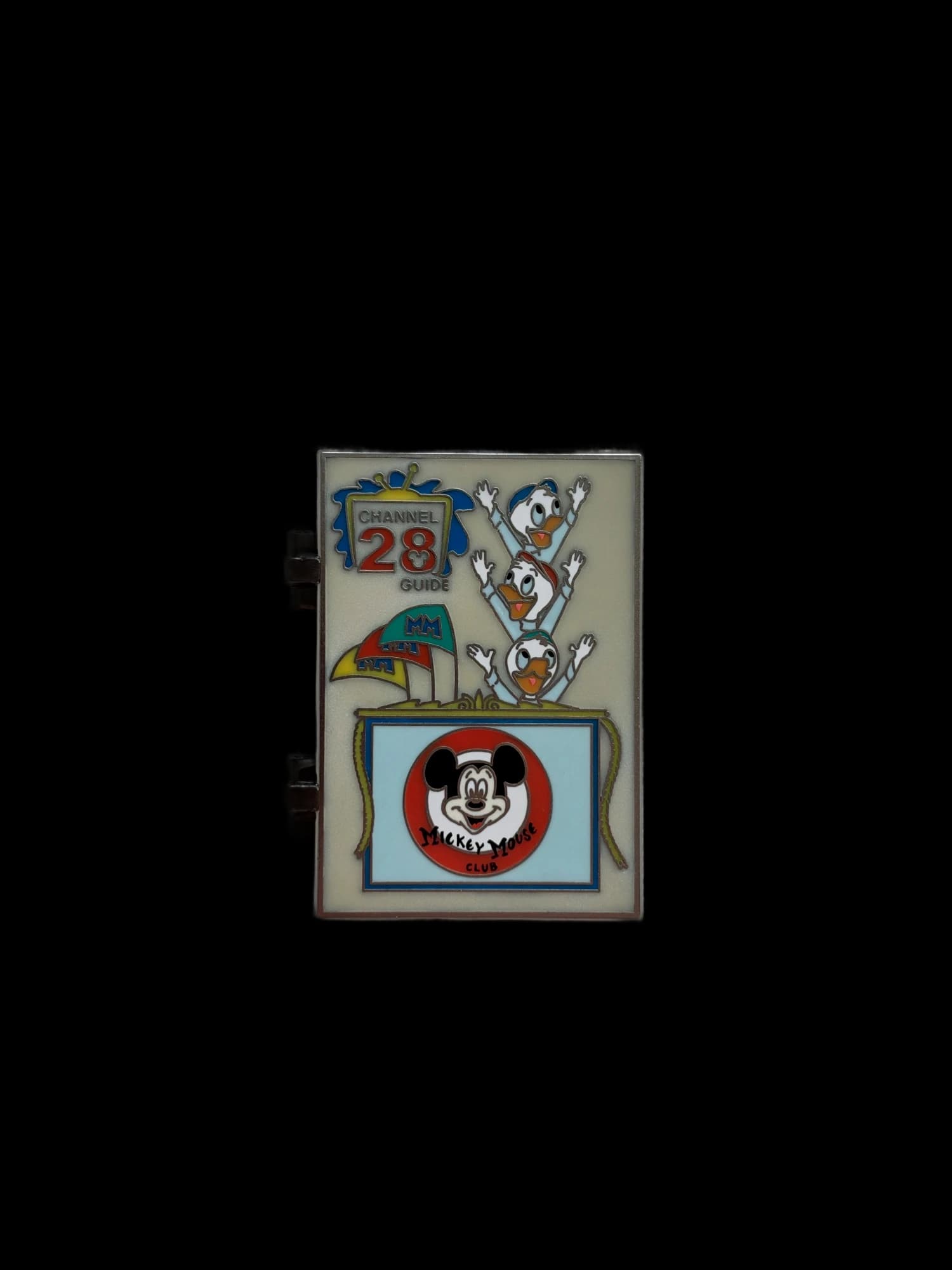 DLR Channel 28 Huey/Dewey/Louie Pin, the front