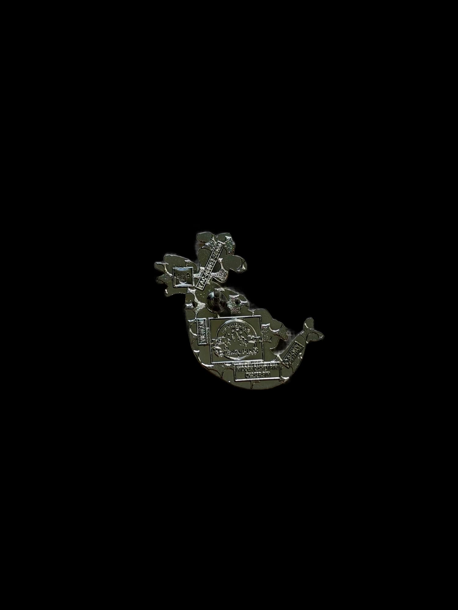 WDW 2026 Hidden Disney Chaser Pin - Figment, the back
